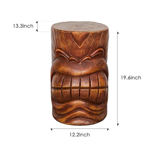 Evergreen Pittsburgh Pirates Garden Statue, Tiki Totem Style, Outdoor Or Indoor Use, 16 Inch Tall, Beautiful Hand Painted Resin