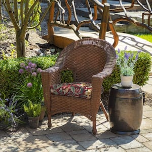 Garden Rocking Deck Chair High Back Chair Outdoor Thick Sun Seat Pad Cushions CA 