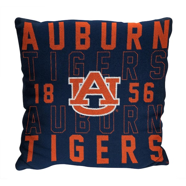 THE NORTHWEST GROUP NCAA Auburn Multi-Color Stacked Pillow