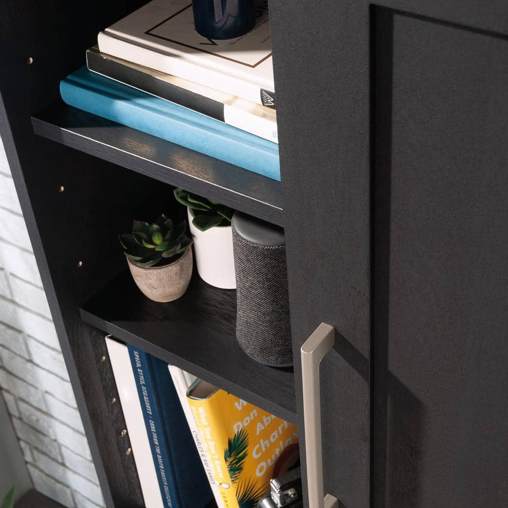 Raven Oak Adjustable Shelving Office Storage Cabinet