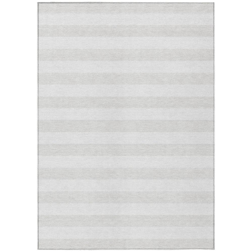 Chantille ACN528 Black 9 ft. x 12 ft. Machine Washable Indoor/Outdoor Geometric Area Rug