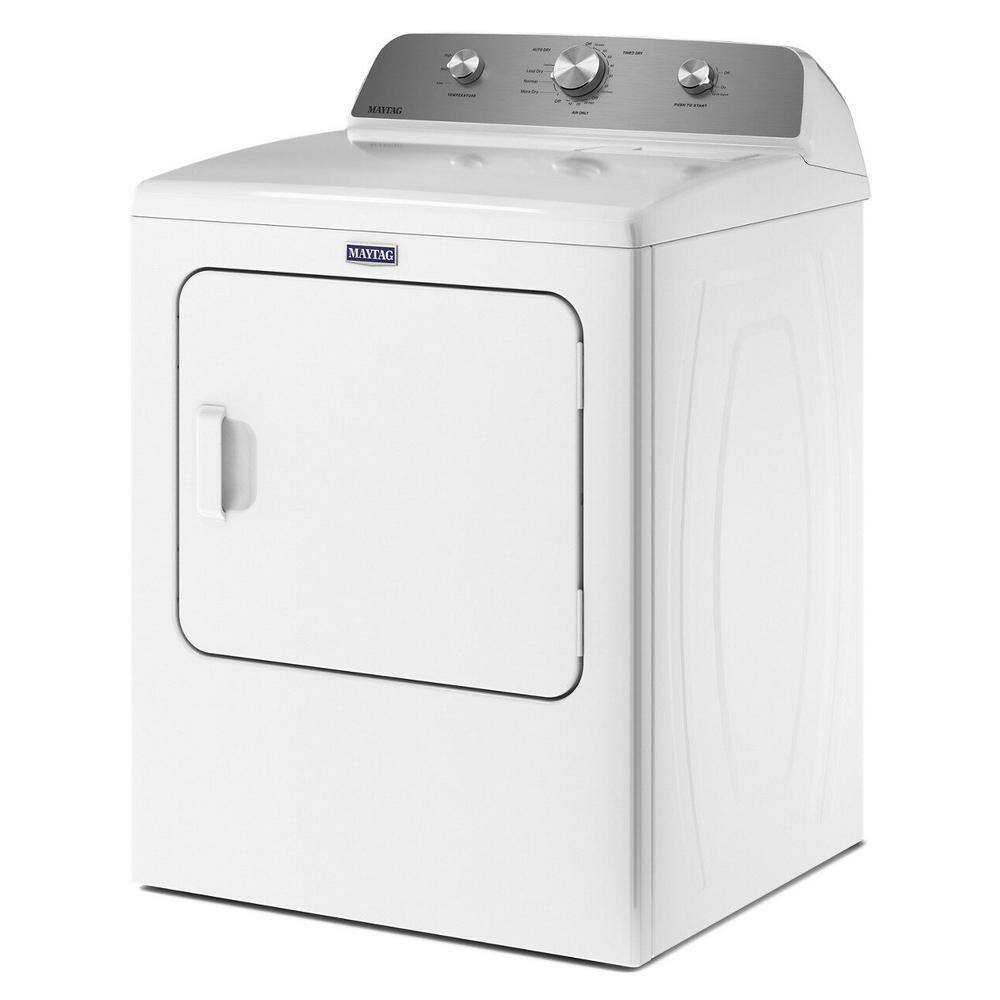 7.0 cu. ft. Vented Electric Dryer in White