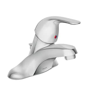 Adler 4 in. Centerset Single Handle Low-Arc Bathroom Faucet in Chrome