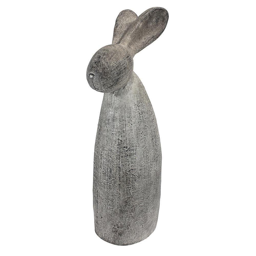 Design Toscano 28 in. H Big Burly Bunny Rabbit Stan the Bunny Statue  FU83242 - The Home Depot