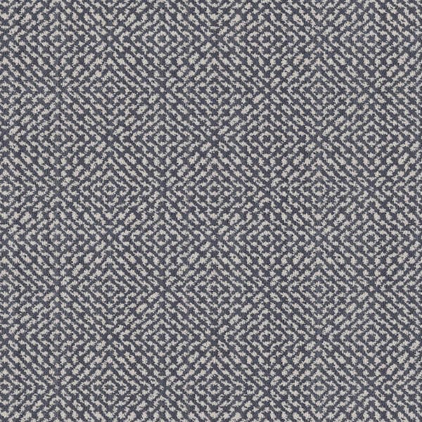 Barrington - Color Brushed Denim 45 oz. SD Polyester Pattern Blue Carpet - Installation Required