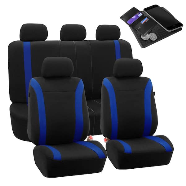 FH Group Flat Cloth 47 in. x 23 in. x 1 in. Cosmopolitan Full Set Seat Covers