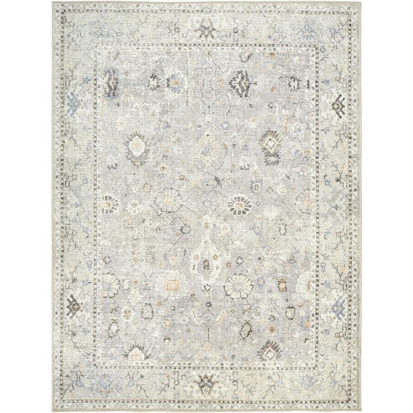 Livabliss Becki Owens Davina Light Gray 5 ft. x 7 ft. Indoor Area Rug