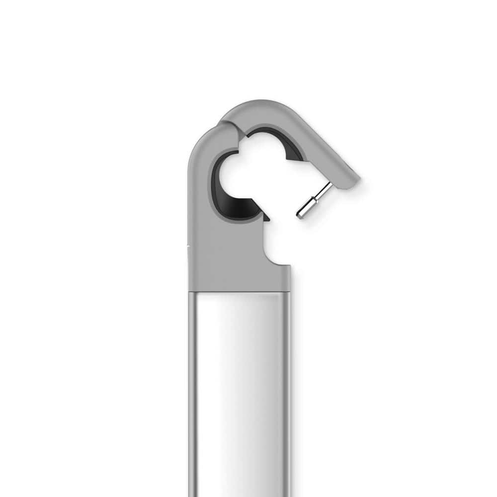 XL Stainless Steel Adjustable Shower Caddy with Suction Mount