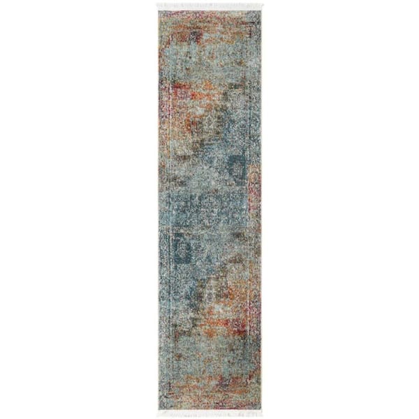 Unique Loom Baracoa Marimelena Multi 2' 0 x 8' 0 Area Rug