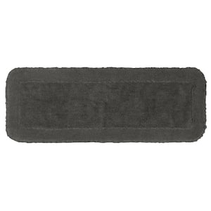 Radiant Collection 100% Cotton Bath Rugs Set, Machine Wash, 21 in. x54 in. Runner, Gray