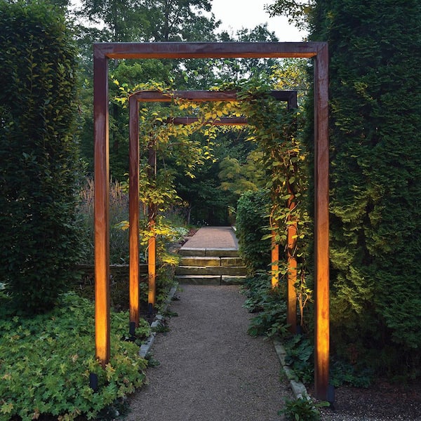 HINKLEY - Low Voltage Bronze In Ground Weather Resistant Well light with No Bulbs Included