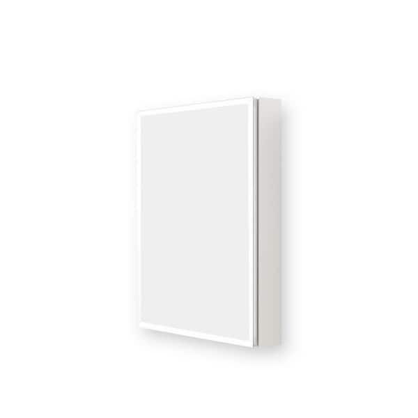 23 in. W x 30 in. H Rectangular Aluminum Medicine Cabinet with Mirror