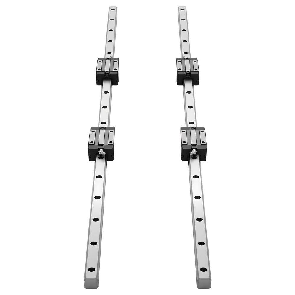 Linear Rail Guide Kit, HGR20, Anti Rust, 2Pcs 1000 mm (39.4 in. ) Linear Motion Rails and 4Pcs Bearing Slide Blocks price history on PriceWatchPro