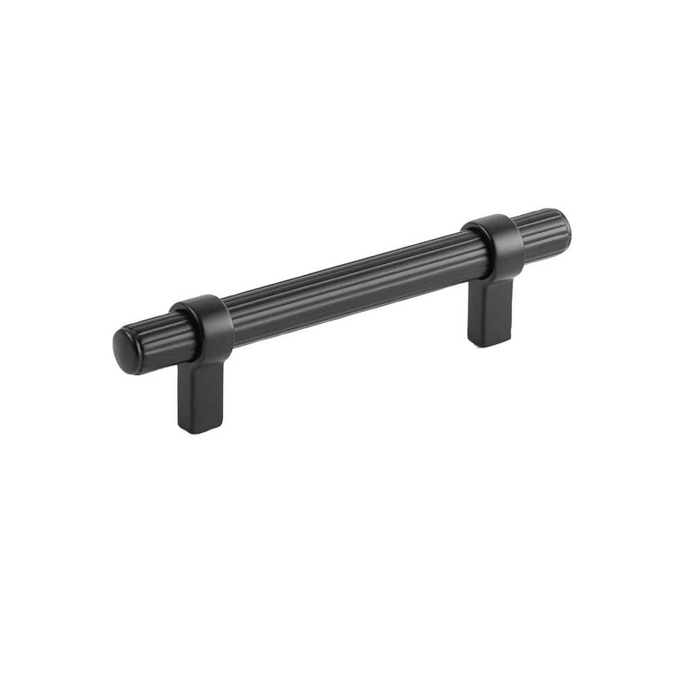 Sinclaire Collection 3-3/4 in. (96mm) Center to Center Matte Black Bar Cabinet Pull price history on PriceWatchPro