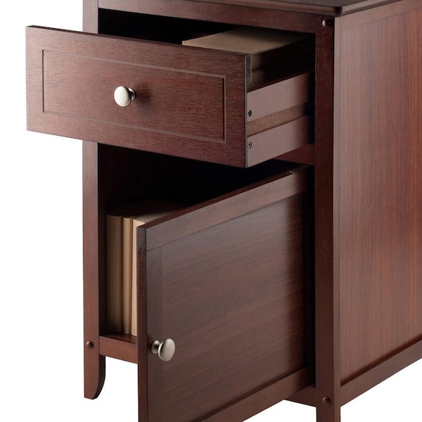Winsome 94215 Eugene Nightstand Walnut for sale online 