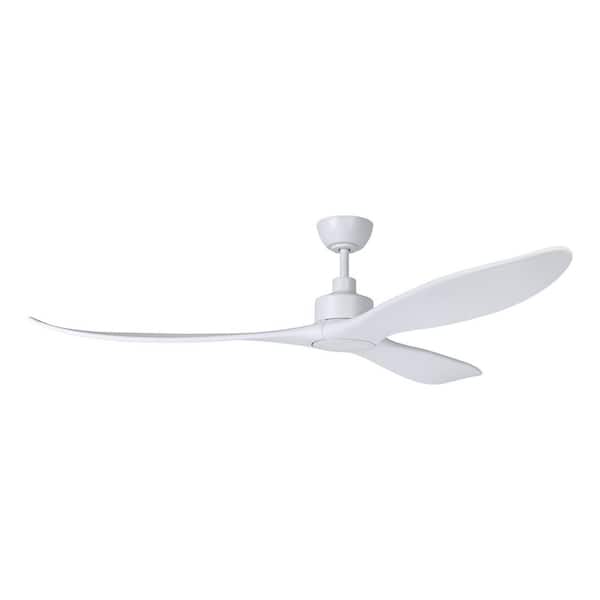 Westerly 72 in. Outdoor White Ceiling Fan