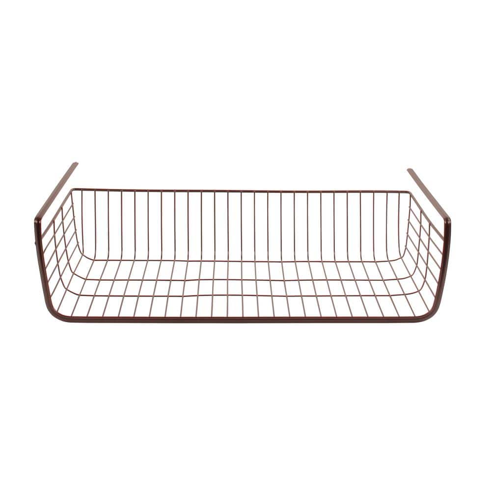 Bronze Over Door Large Steel Storage Basket