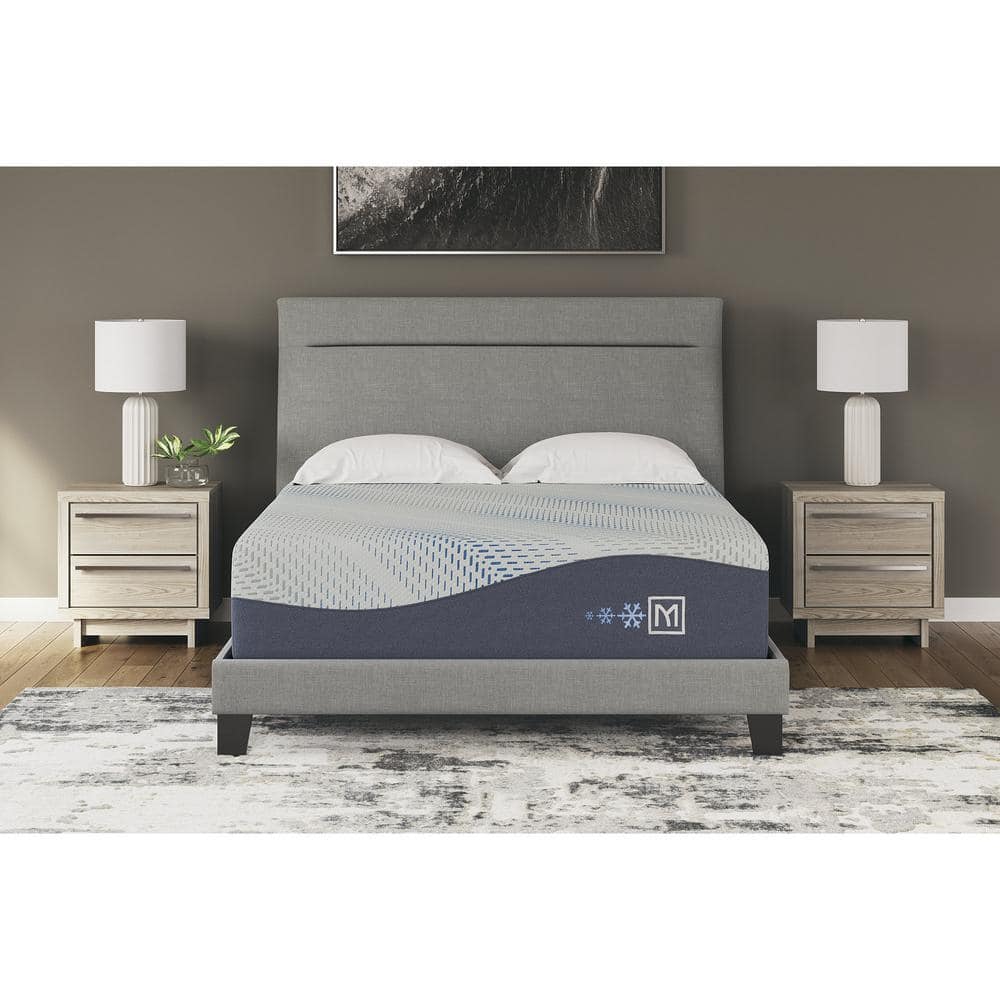 Queen White Gel Memory Foam Adjustable Bed Mattress