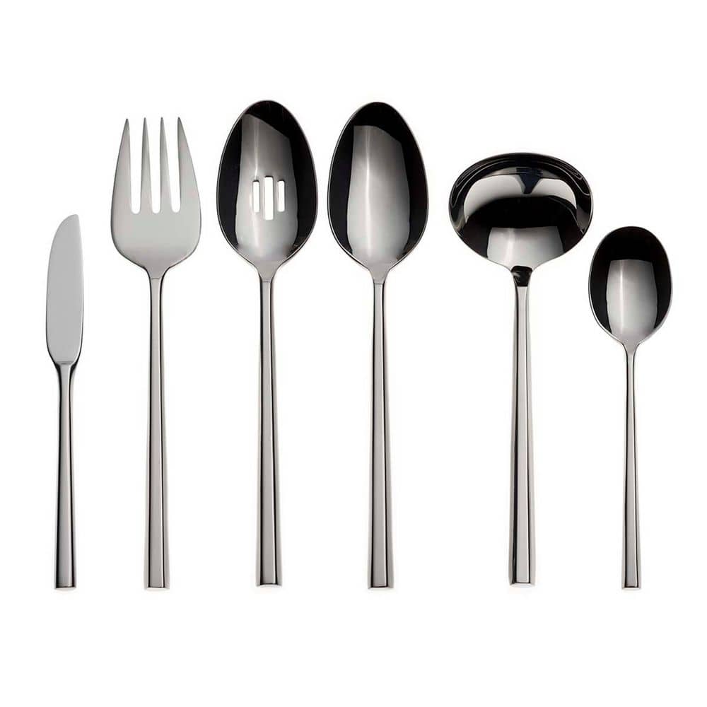 Oneida Diameter 6-Piece Silver 18/10-Stainless Steel Flatware Set