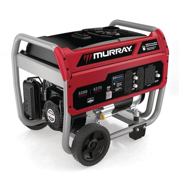 3,500-Watt with Recoil Start Gasoline Powered Portable Generator and CO Shutdown Sensor