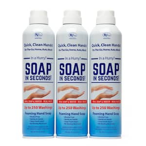 Soap in Seconds 14 oz. Alcohol Free, No Rinsing Hand Soap (Pack of 3)