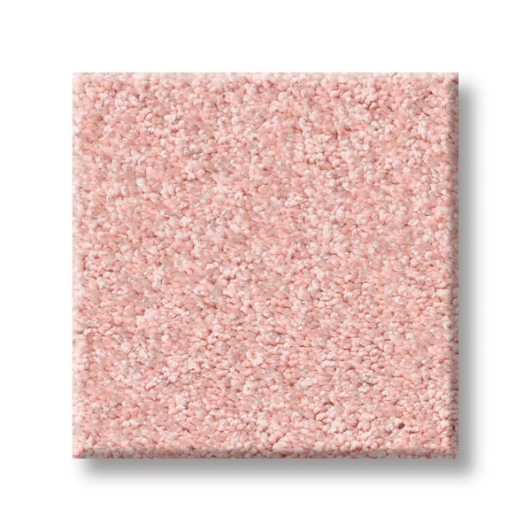 Shaw Floors Happy Hues Cotton Candy Sky Pink 43.9 oz. High