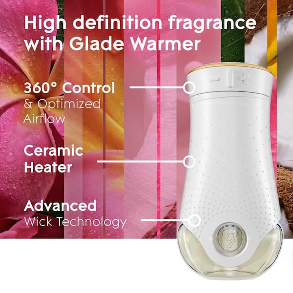Glade - 3.35 fl. oz. Exotic Tropical Blossoms Scented Oil Plug-In Air Freshener Refill (5-Count)