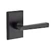 Baldwin Reserve Taper Dark Bronze Right-Handed Half-Dummy Door Lever ...