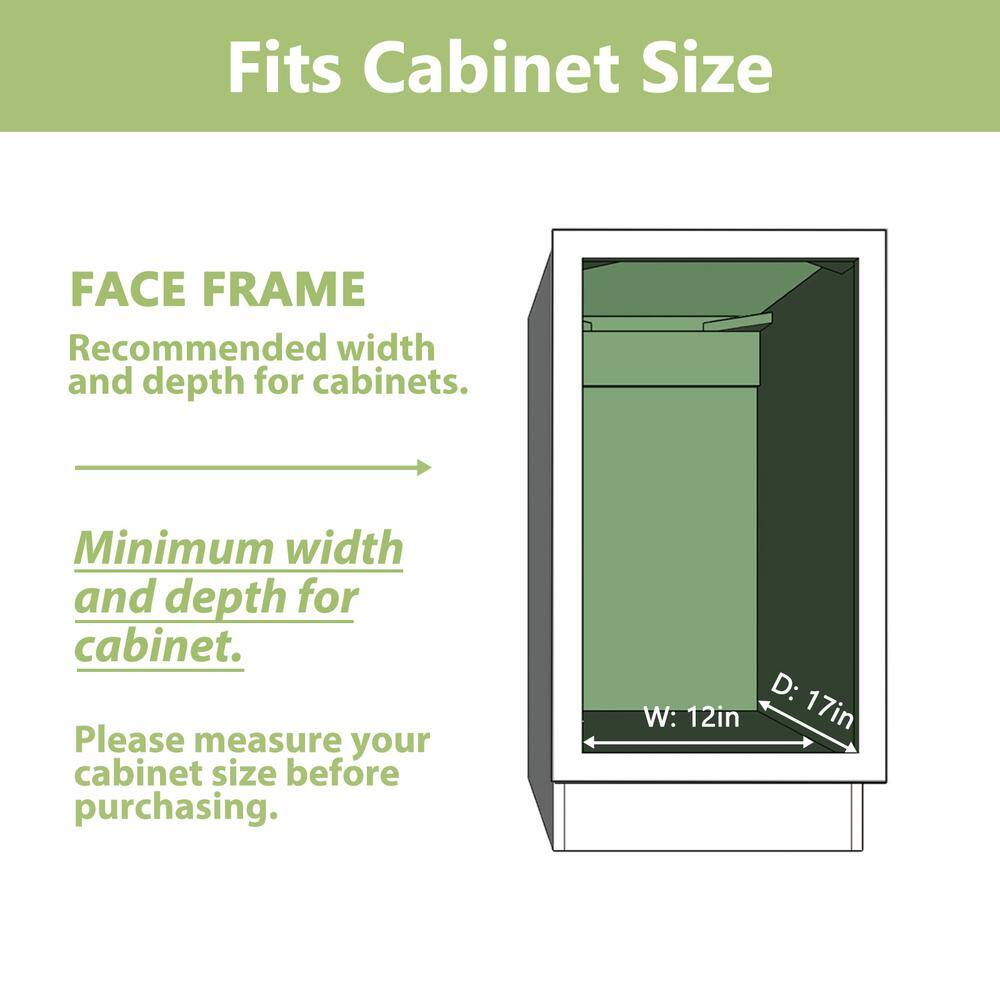 Silver 2-Tier Metal Pull-Out Under Sink Organizer