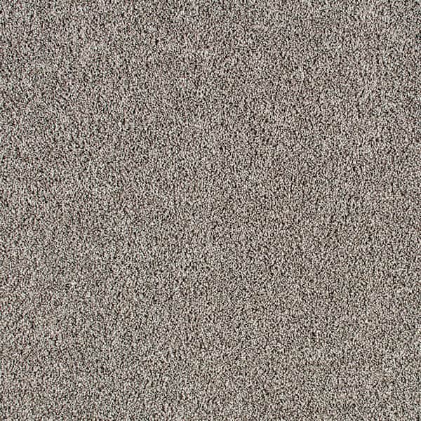 Lifeproof with Petproof Technology Huntcliff I Cloudmist Gray 31 oz. Triexta Texture Installed Carpet
