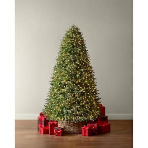 Home Accents Holiday 7.5 ft Jackson Noble Fir Slim LED Pre-Lit