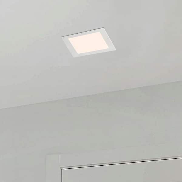 EnviroLite 6 in. Square 800 Lumens Selectable CCT Integrated LED