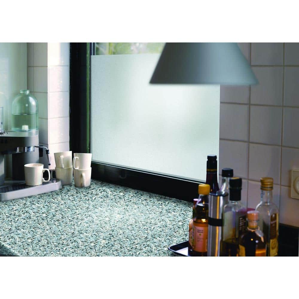Milky 26 in. x 59 in. Home Decor Static Cling Window Film
