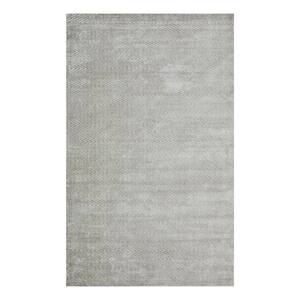Chevelle Contemporary Modern Bone 8 ft. x 10 ft. Hand-Knotted Area Rug