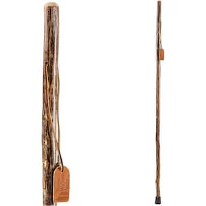 Brazos Walking Sticks 55 in. Twisted Hickory Walking Stick 602-3000-1281 -  The Home Depot