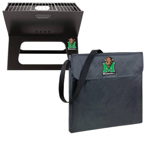 Picnic Time Marshall Thundering Herd - X-Grill Portable Charcoal Grill