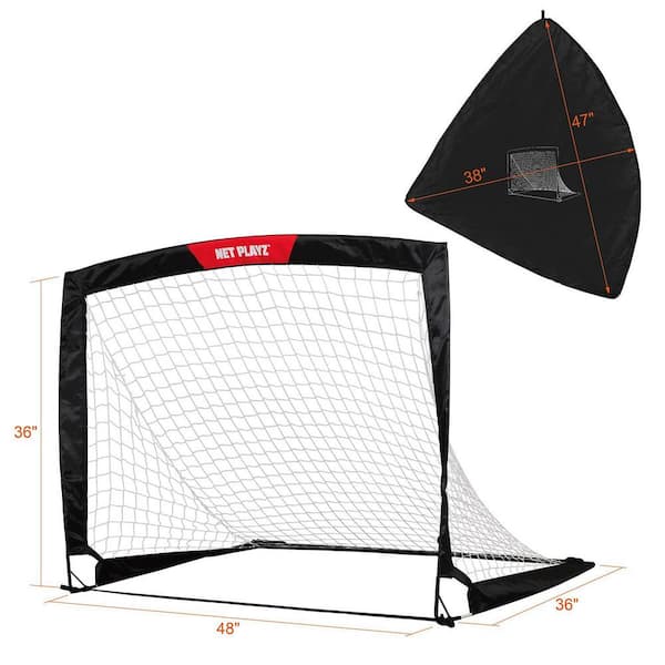 Tri Great USA CORP TGU-ODH-445 NET Playz Portable Easy Fold-Up Lacrosse Goal 