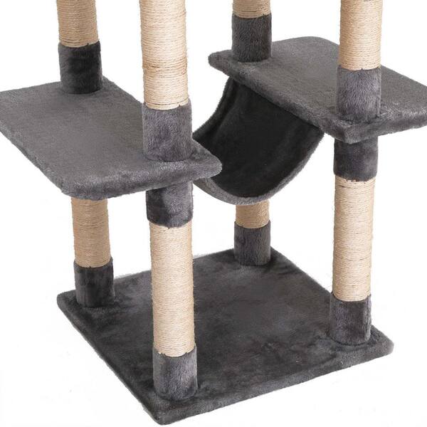 cat play climbing frame