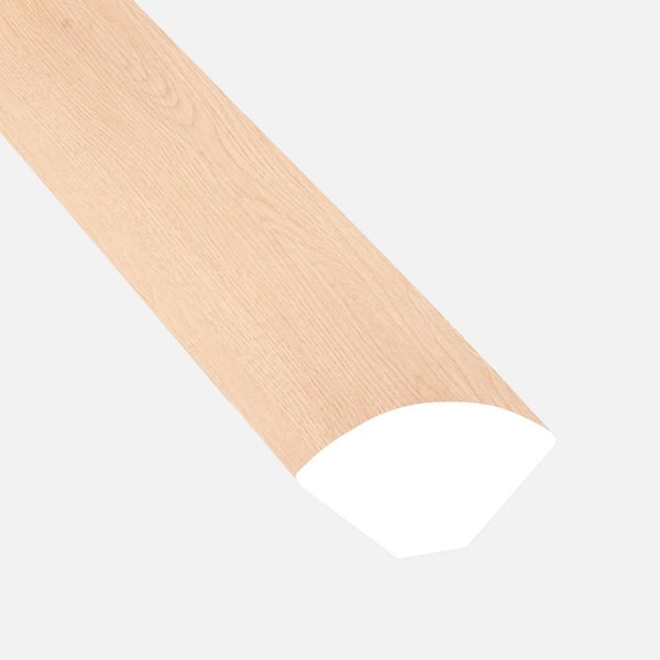 A&A Surfaces Bisque Pointe 3/4 in. T x 0.64 in. W x 94 in. L Luxury Vinyl Quarter Round Molding