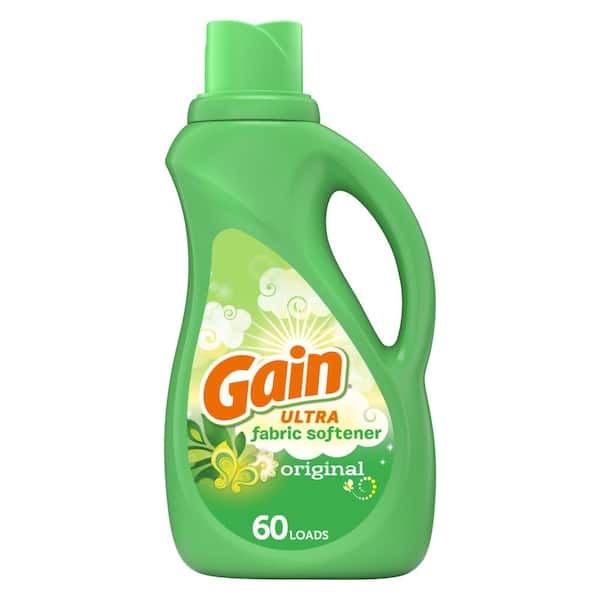 Gain 51 oz. Original Scent Liquid Fabric Softener (60-Loads)