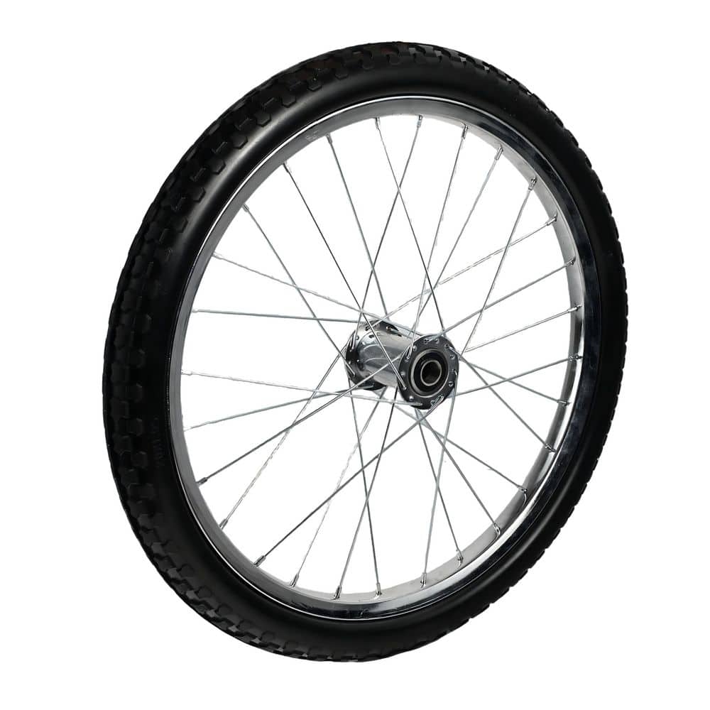 Ogracwheel 16 x 1.95 in. Flat Free Wheels w/3/4 and 5/8-Bearings 3 in ...