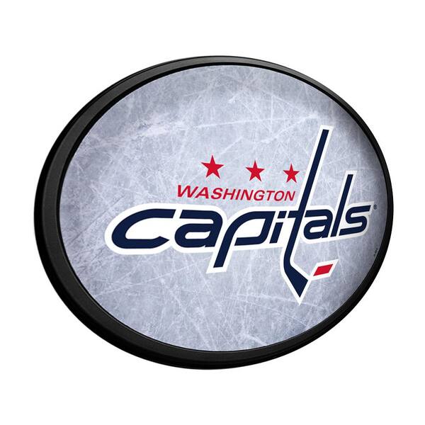 Washington Capitals Ice Rink - Oval Slimline Lighted Wall Sign
