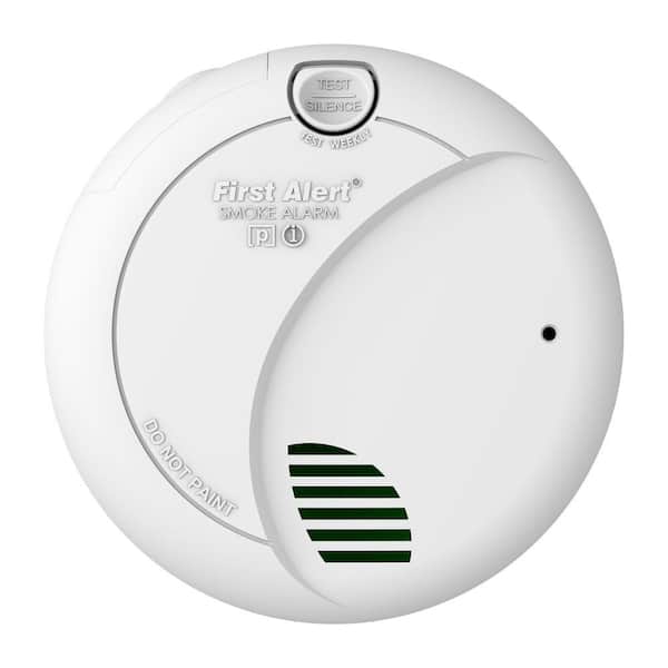 First Alert Battery Operated Photoelectric Smoke Alarm with Lithium Battery