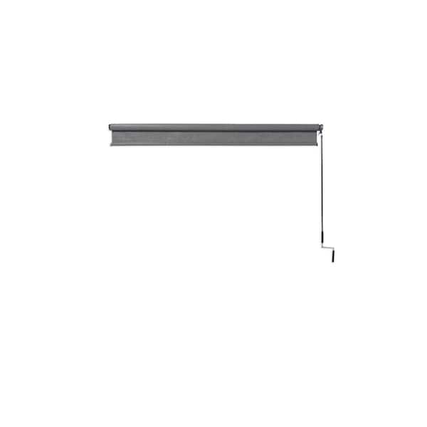 NEW Coolaroo Cordless Exterior Roller Shade 72 in x 72 in Pewter 