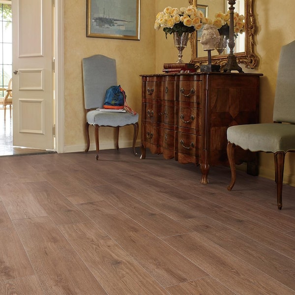 French Oak Fillmore 30 MIL x 9.1 in. W x 48 in. L Click Lock Waterproof Luxury Vinyl Plank Flooring (15.22 sq. ft./Case)