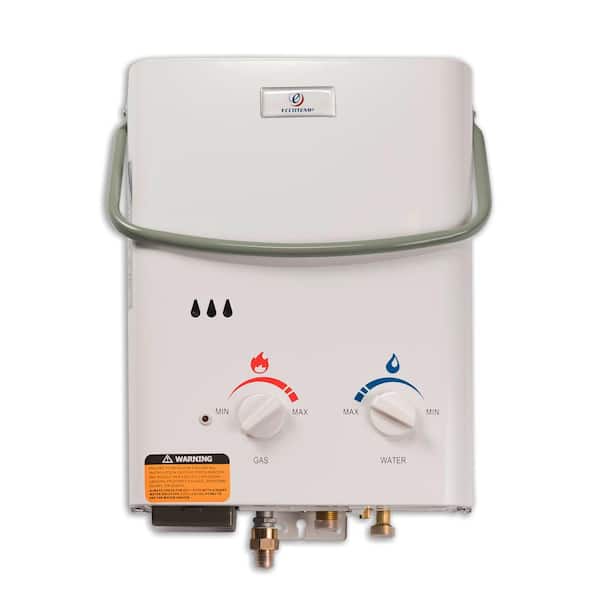 Eccotemp L5 1.5 GPM Portable 37,500 BTU Liquid Propane Outdoor Tankless Water Heater with Flojet Water Pump