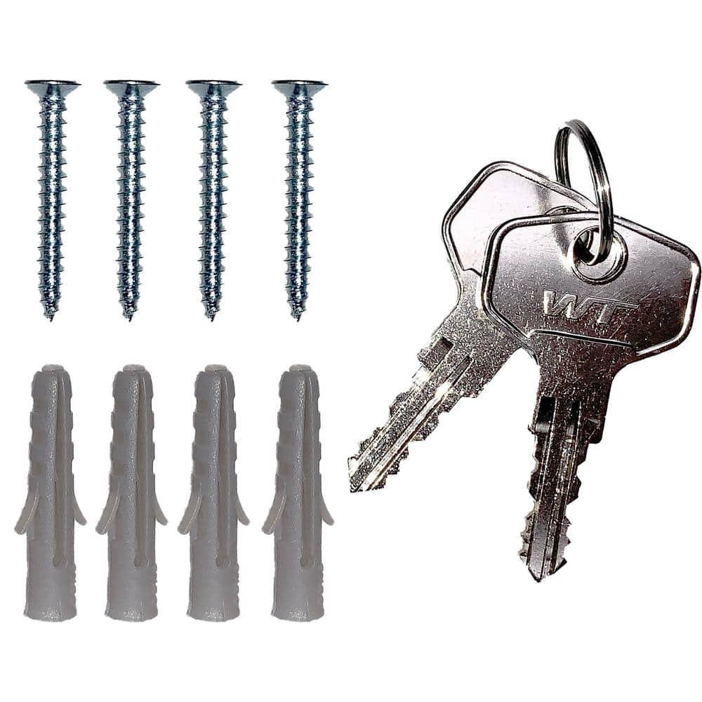Gray Steel Combination Lock Key Cabinet for 160 Keys
