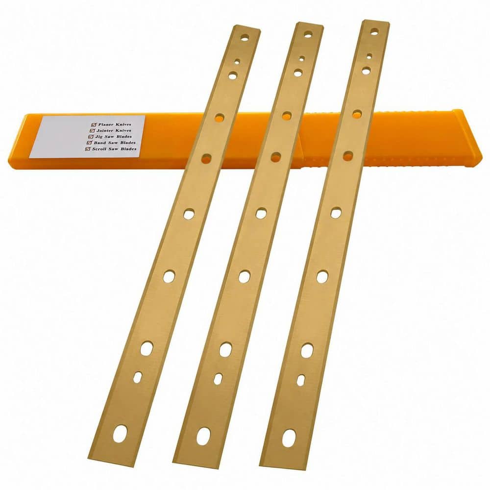 12-1/2 Inch Titanium High Speed Steel Planer Blades with Double Edge for DeWalt DW734 Planer 3-Pack price history on PriceWatchPro