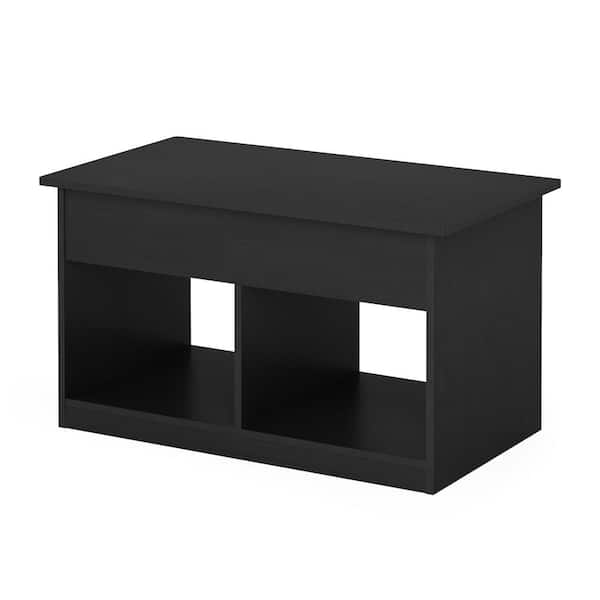 Furinno Jensen 31.5 in. Americano Rectangle Wood Coffee Table with Lift Top