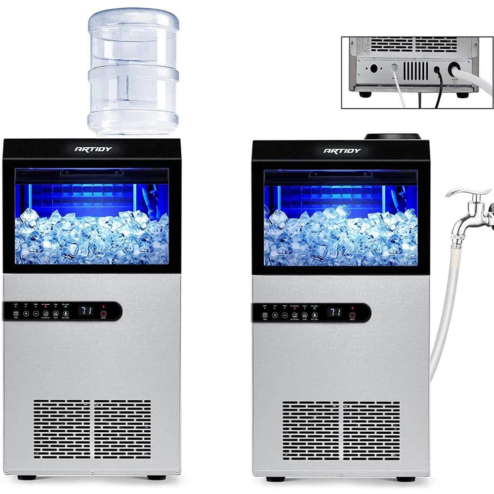 100lbs Freestanding Commercial Ice Maker, 100 lbs / 3 Year